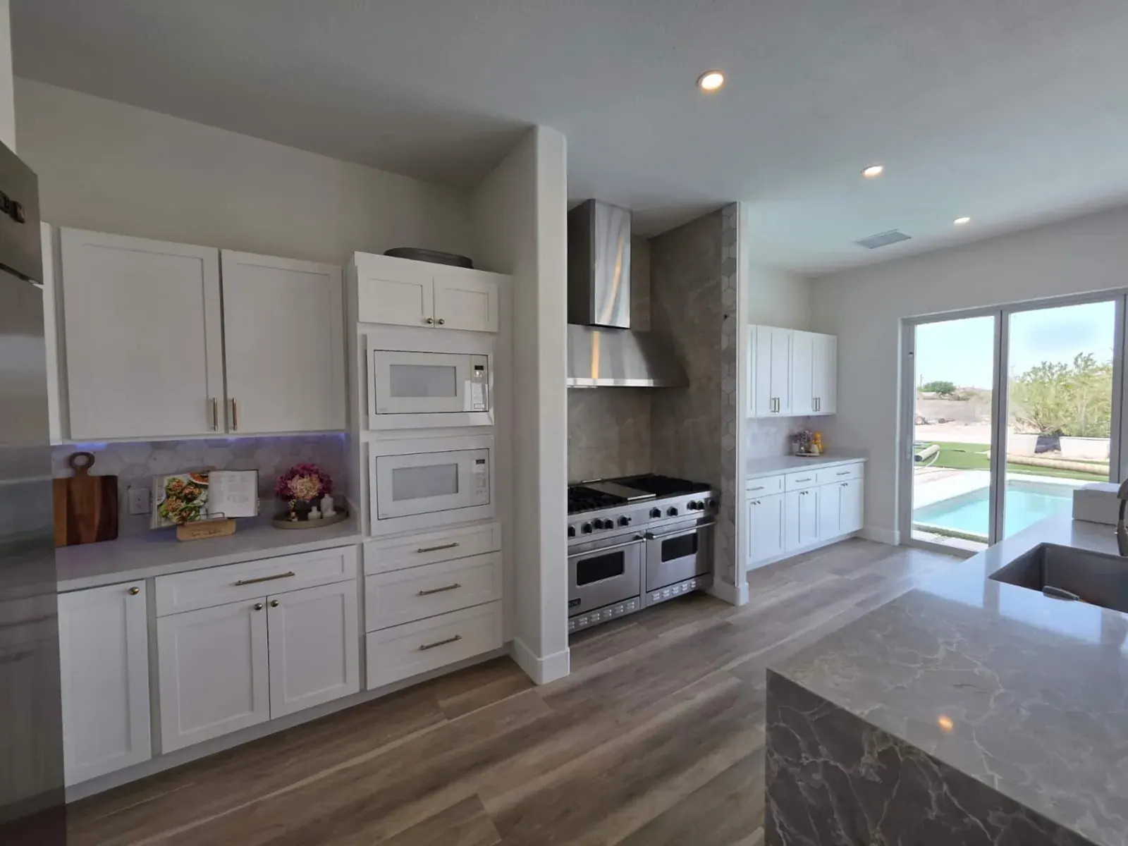 The kitchen, another view